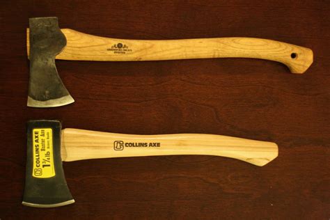 how to tell the age of a collins axe